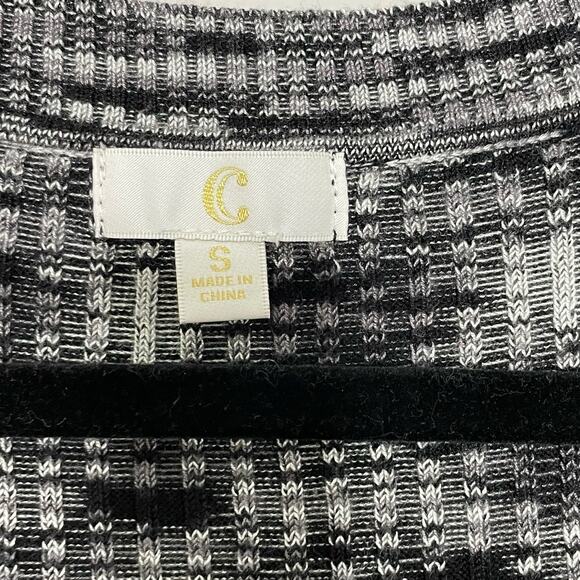 Charming Charlie Sweater Dress Mini Cold Shoulder Knitted Bodycon S Mob Wife - Picture 8 of 11